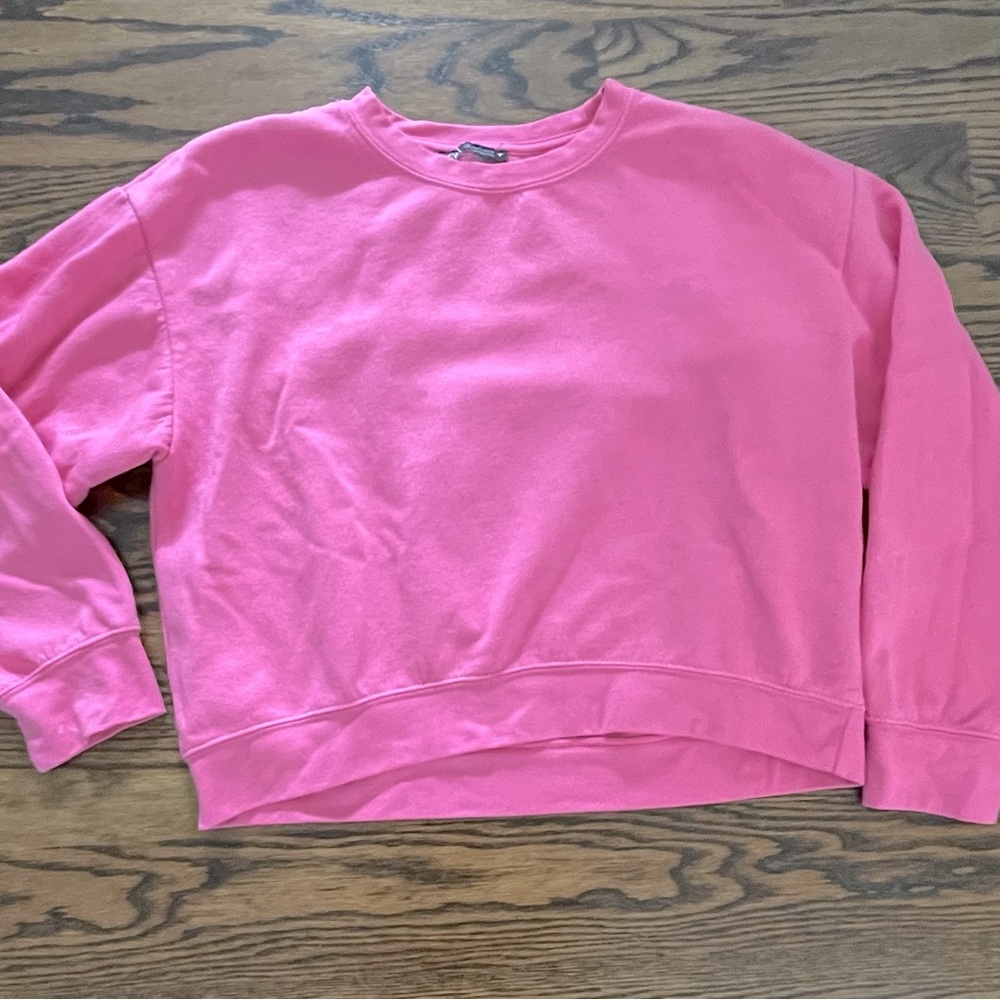 Zara crew neck sweatshirt